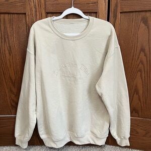 NWOT christian dior cream crewneck